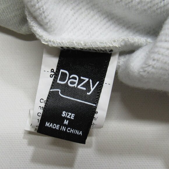 DAZY Women's Letter Graphic Print University Washington Long Sleeve Sweatshirt - Picture 5 of 8